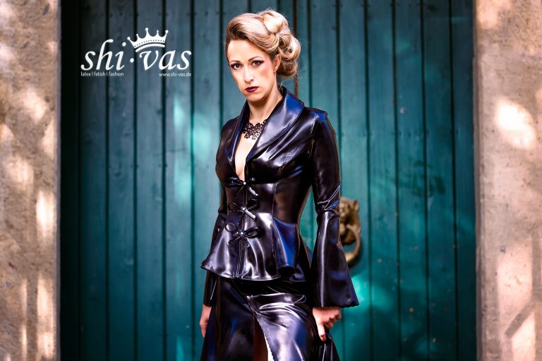 So edel kann Latex-Fashion sein